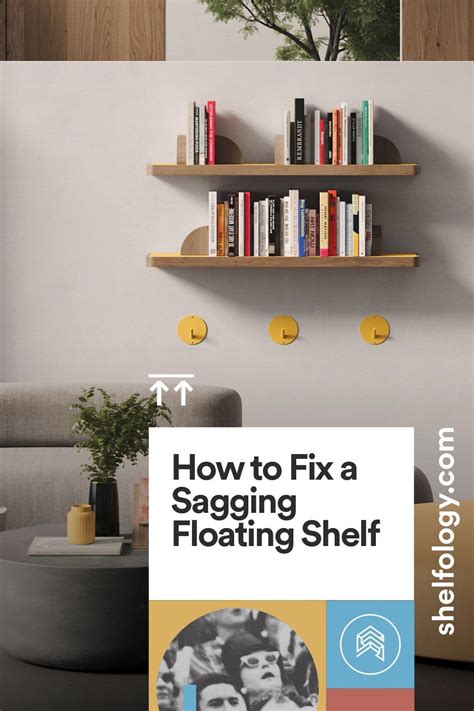 sagging floating shelf bracket